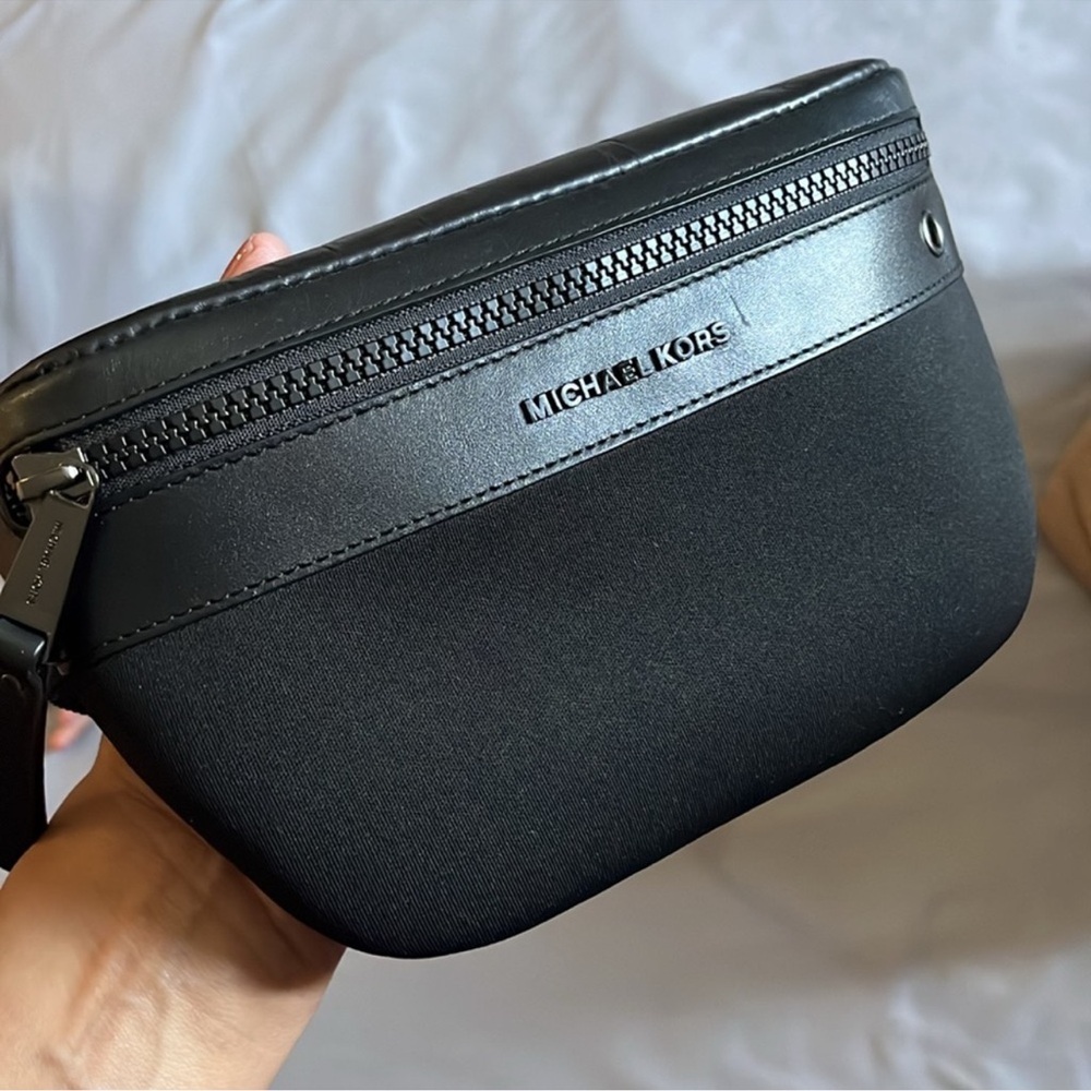 Michael Kors Black Belt Bag for Men